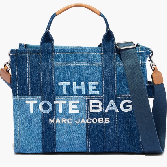 Marc Jacobs The Denim Medium Tote Bag, NWT - Picture 1 of 13